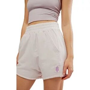Free People FP Movement Lavender Lounge Sweat Shorts NWT Size Large